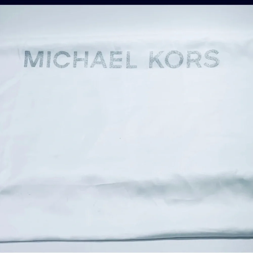 MIchael Kors Emery Satchel Leather Cross Body Bag w/Silk Scarf & Dust Bag NWT